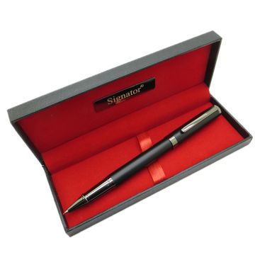 Signator® T472 Titanyum Mat Siyah Roller Kalem | İsme Özel Kalem | Hediyelik Kalem