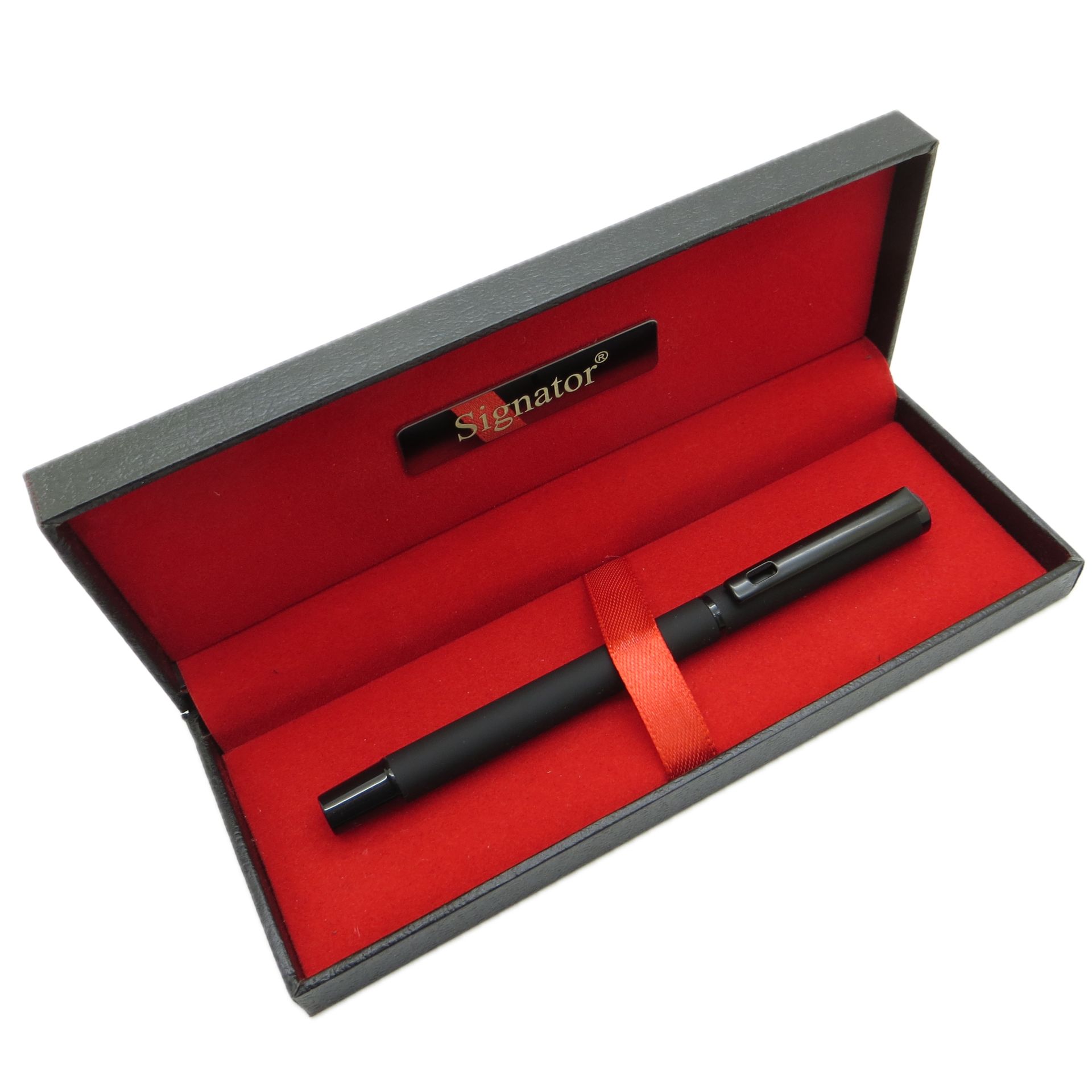 Signator® T477 Mat Siyah Roller Kalem | İsme Özel Kalem | Hediyelik Kalem