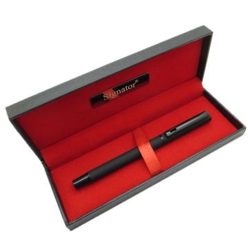 Signator® T477 Mat Siyah Roller Kalem | İsme Özel Kalem | Hediyelik Kalem
