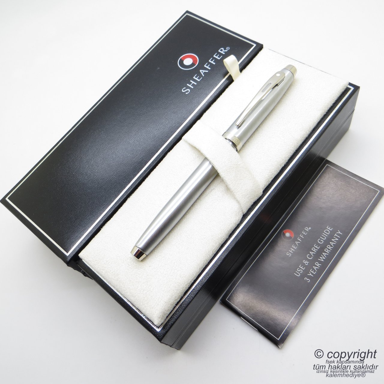 Sheaffer 100 Krom Roller Kalem | İsme Özel Kalem