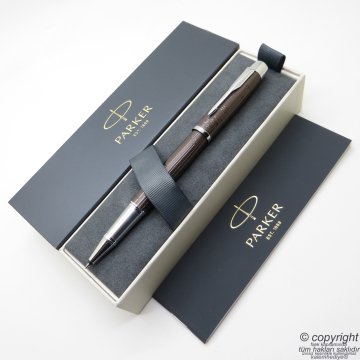 Parker Im Premium Metal Çikolata Roller Kalem | Parker Kalem | İsme Özel Kalem | Hediyelik Kalem