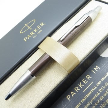 Parker Im Premium Metal Çikolata Tükenmez Kalem | Parker Kalem | İsme Özel Kalem | Hediyelik Kalem