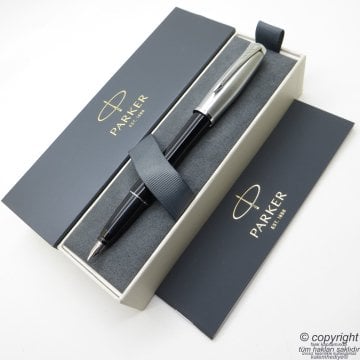Parker Urban Krom Siyah Dolma Kalem | İsme Özel Kalem