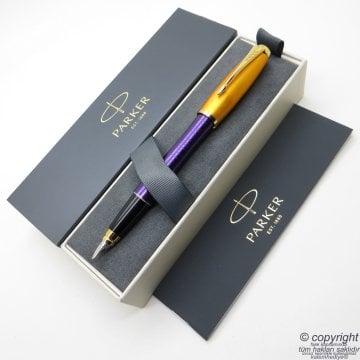 Parker Urban Premium Turuncu Mor Dolma Kalem | İsme Özel Kalem