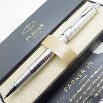 Parker Im Premium Parlak Krom Roller Kalem | Parker Kalem | İsme Özel Kalem | Hediyelik Kalem