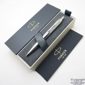 Parker Im Premium Parlak Krom Tükenmez Kalem | Parker Kalem | İsme Özel Kalem | Hediyelik Kalem