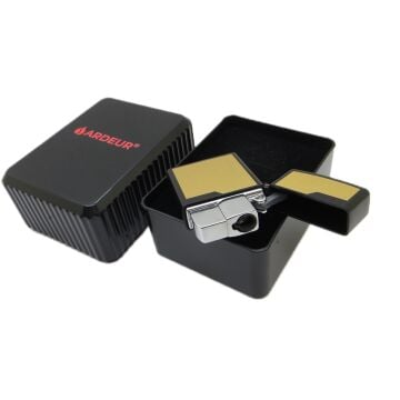 Ardeur® Crown Siyah Gold İsme Özel Çakmak | Hediyelik Çakmak