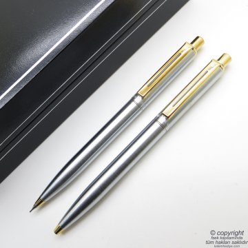 Sheaffer Sentinel Tükenmez Kalem + Versatil Kalem Seti | İsme Özel Kalem