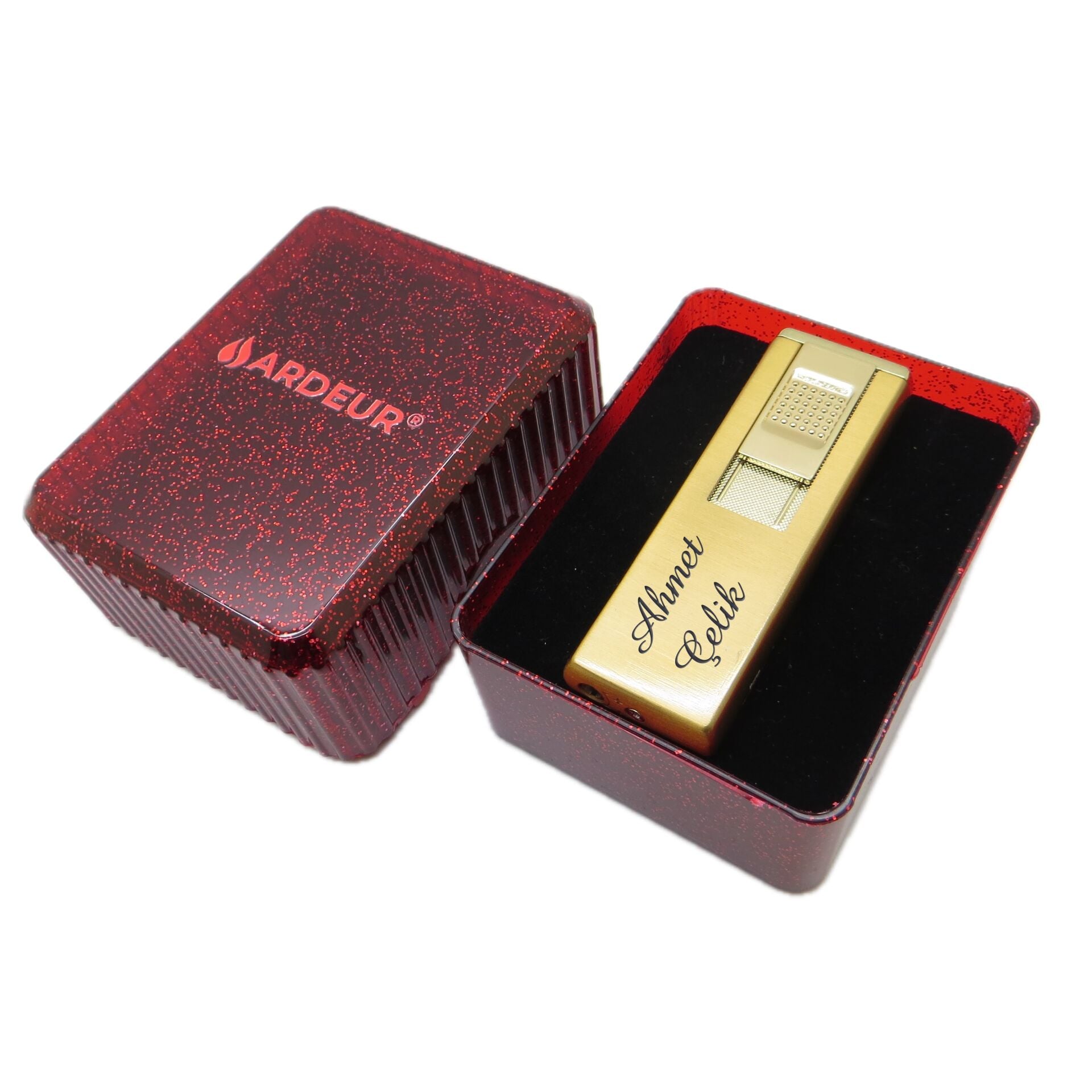 Ardeur® Royal Gold İsme Özel Çakmak | Hediyelik Çakmak