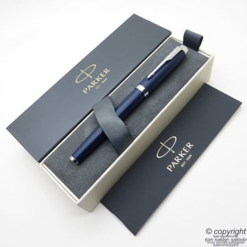 Parker IM Gece Mavi Roller Kalem | İsme Özel Kalem