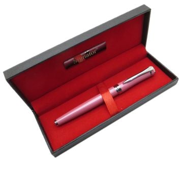 Signator® T509 Parlak Pembe Krom Roller Kalem | İsme Özel Kalem | Hediyelik Kalem