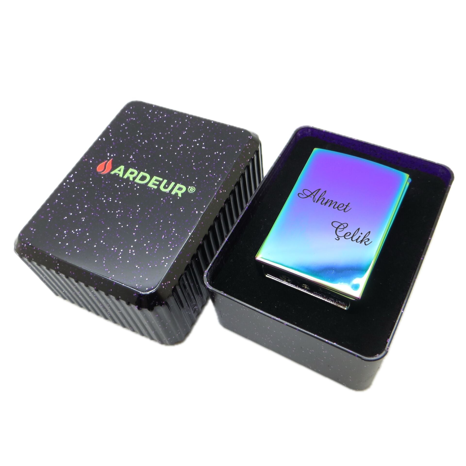 Ardeur® Regent Rainbow Kişiye Özel Çakmak | Hediyelik Çakmak