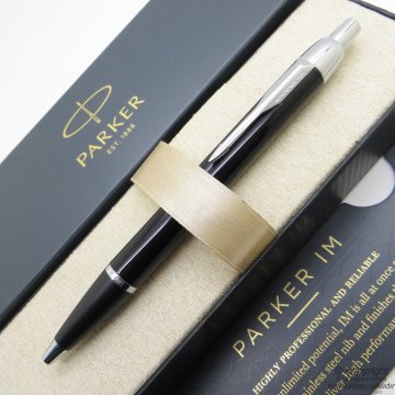 Parker Im Metal Lake Siyah CT Tükenmez Kalem | Parker Kalem | İsme Özel Kalem | Hediyelik Kalem