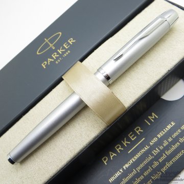 Parker Im Metal Silver CT Roller Kalem | Parker Kalem | İsme Özel Kalem | Hediyelik Kalem