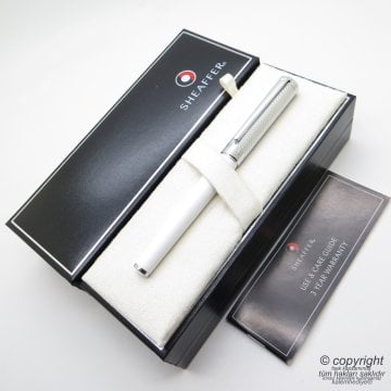 Sheaffer Intensity Beyaz Krom Dolma Kalem | İsme Özel Kalem