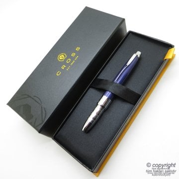 Cross Compact Mini Dolma Kalem Mavi | Cross Kalem | İsme Özel Kalem