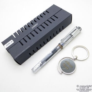 Lamy Vista Dolma Kalem Transparan + Anahtarlık | Lamy Kalem