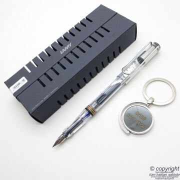 Lamy Vista Dolma Kalem Transparan + Anahtarlık | Lamy Kalem