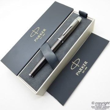 Parker Im Metal Kurşuni CT Roller Kalem | Parker Kalem | İsme Özel Kalem | Hediyelik Kalem