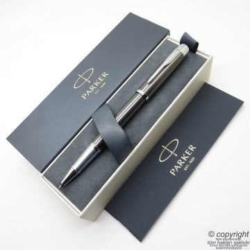 Parker Im Metal Kurşuni CT Roller Kalem | Parker Kalem | İsme Özel Kalem | Hediyelik Kalem