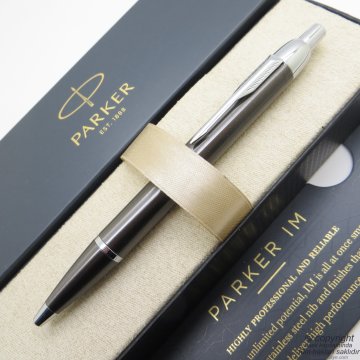 Parker Im Metal Kurşuni CT Tükenmez Kalem | Parker Kalem | İsme Özel Kalem | Hediyelik Kalem