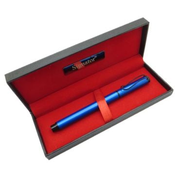 Signator® T543 Mavi Roller Kalem | İsme Özel Kalem | Hediyelik Kalem