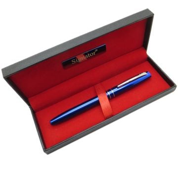 Signator® T550 Mavi Krom Roller Kalem | İsme Özel Kalem | Hediyelik Kalem