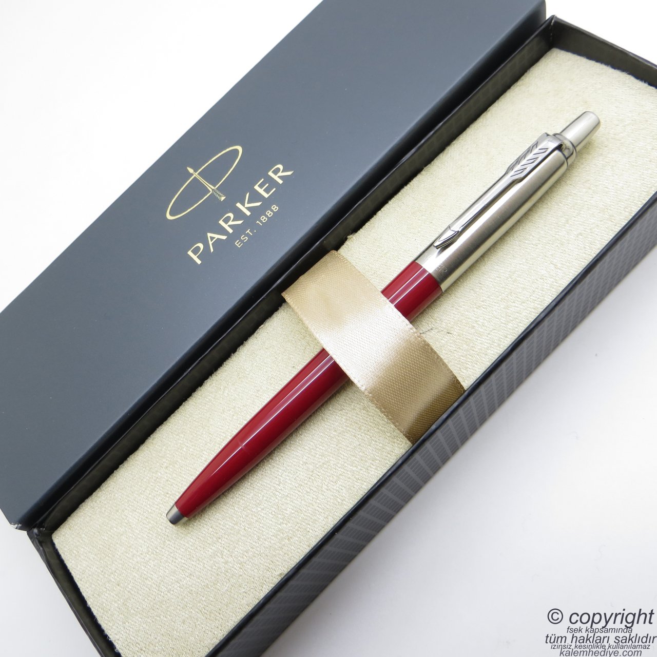 Parker Jotter Bordo CT Tükenmez Kalem | Parker Kalem | İsme Özel Kalem | Hediyelik Kalem