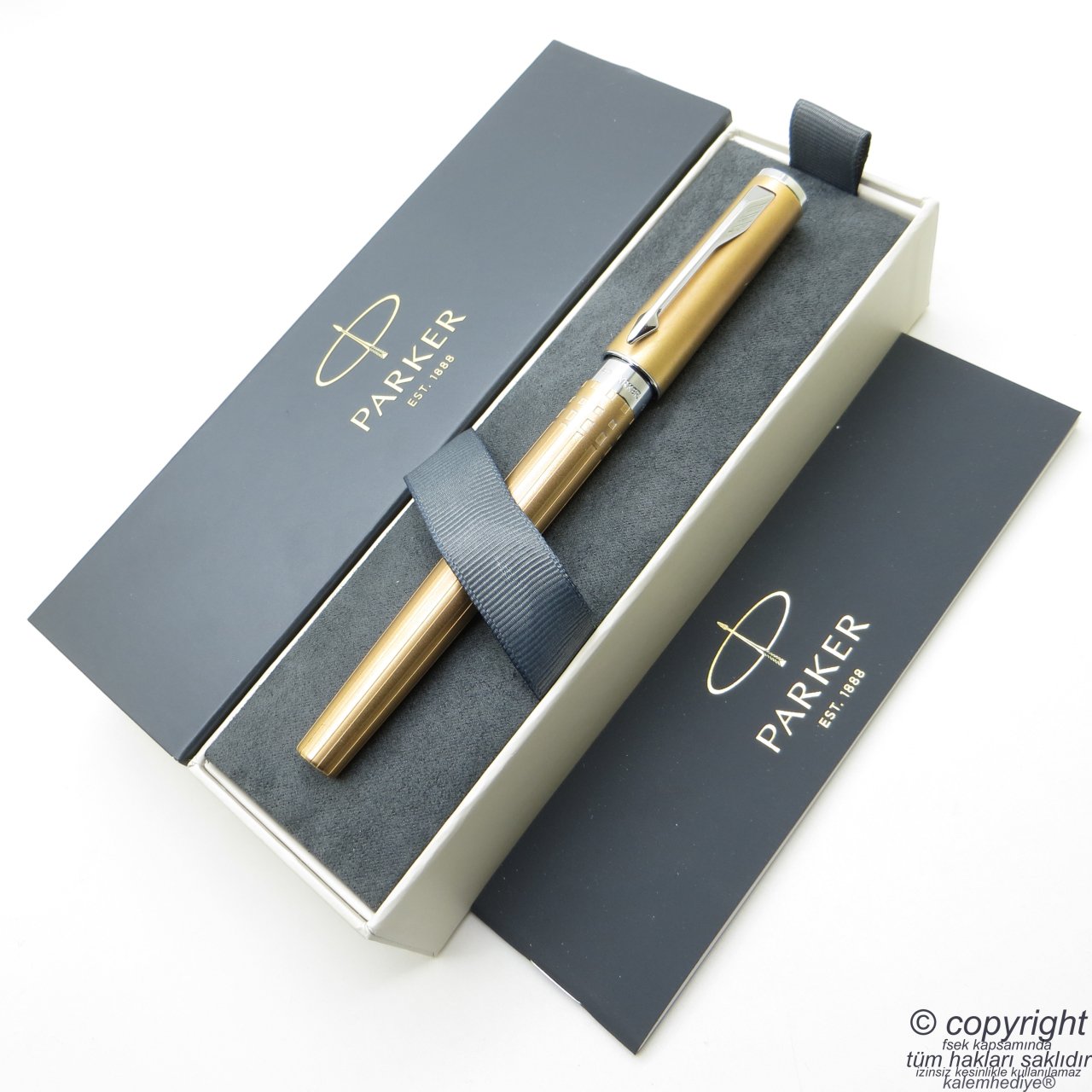 Parker Ingenuity Golden 5Th Kalem | Parker Kalem | İsme Özel Kalem | Hediyelik Kalem