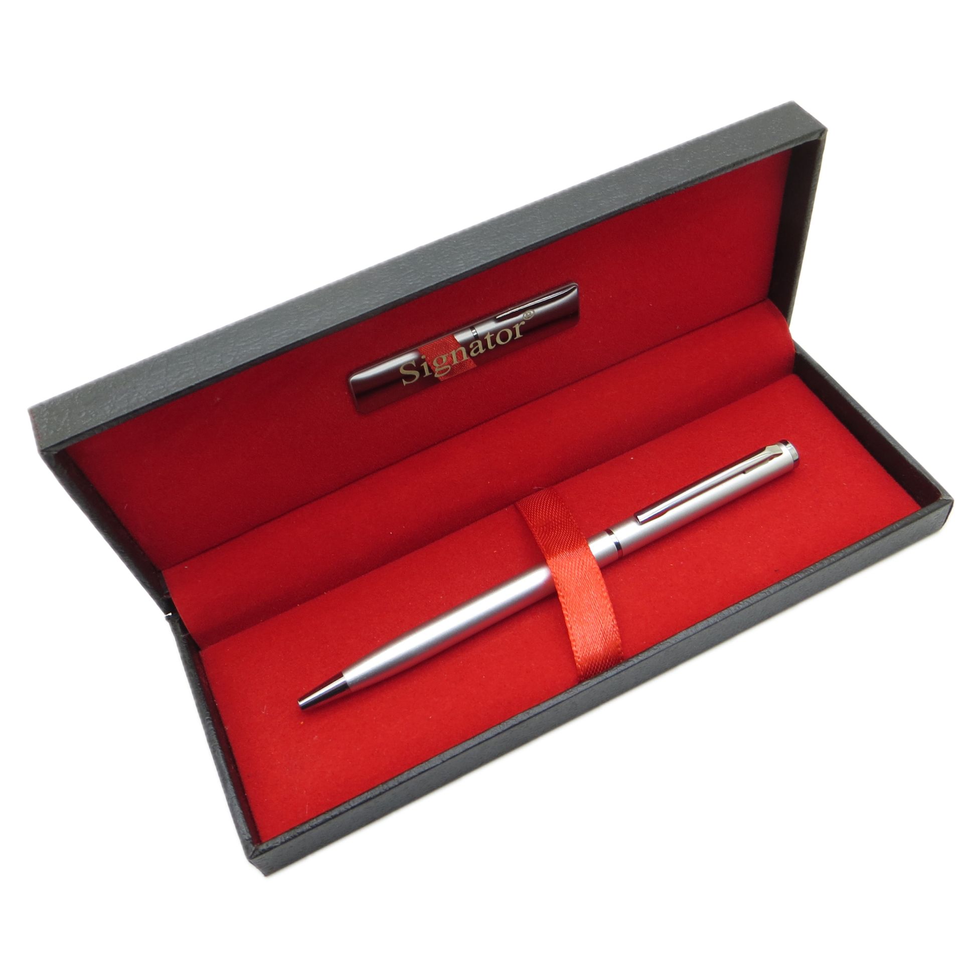 Signator® T567 Slim Krom Tükenmez Kalem | İsme Özel Kalem | Hediyelik Kalem