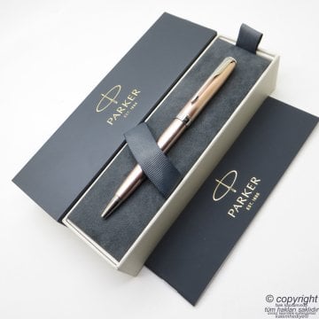 Parker Sonnet Pembe Altın Tükenmez Kalem | Parker Kalem | İsme Özel Kalem | Hediyelik Kalem