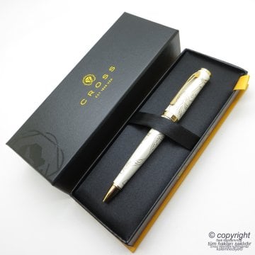 Cross AT0312-15 Sauvage Horse Ivory Tükenmez Kalem | İsme Özel Hediye Kalem