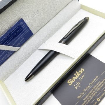 Scrikss 88 Mat Siyah Roller Kalem | Scrikss Kalem | İsme Özel Kalem | Hediyelik Kalem