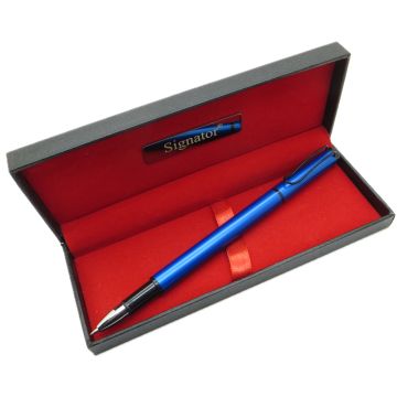 Signator® T589 Mavi Roller Kalem | İsme Özel Kalem | Hediyelik Kalem