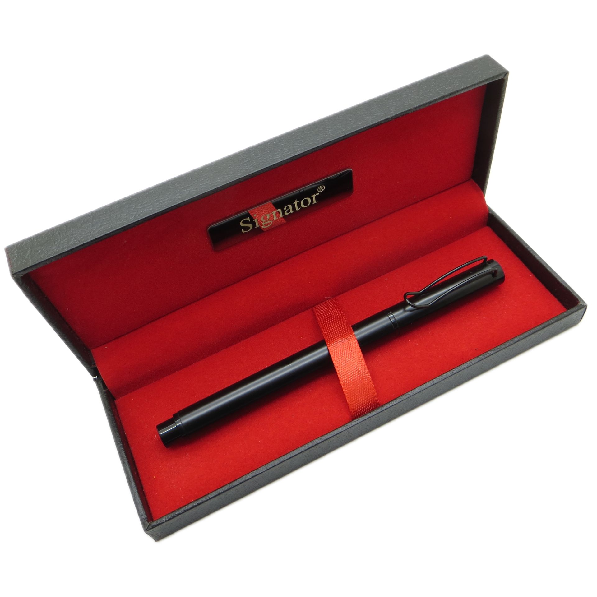 Signator® T590 Siyah Roller Kalem | İsme Özel Kalem | Hediyelik Kalem