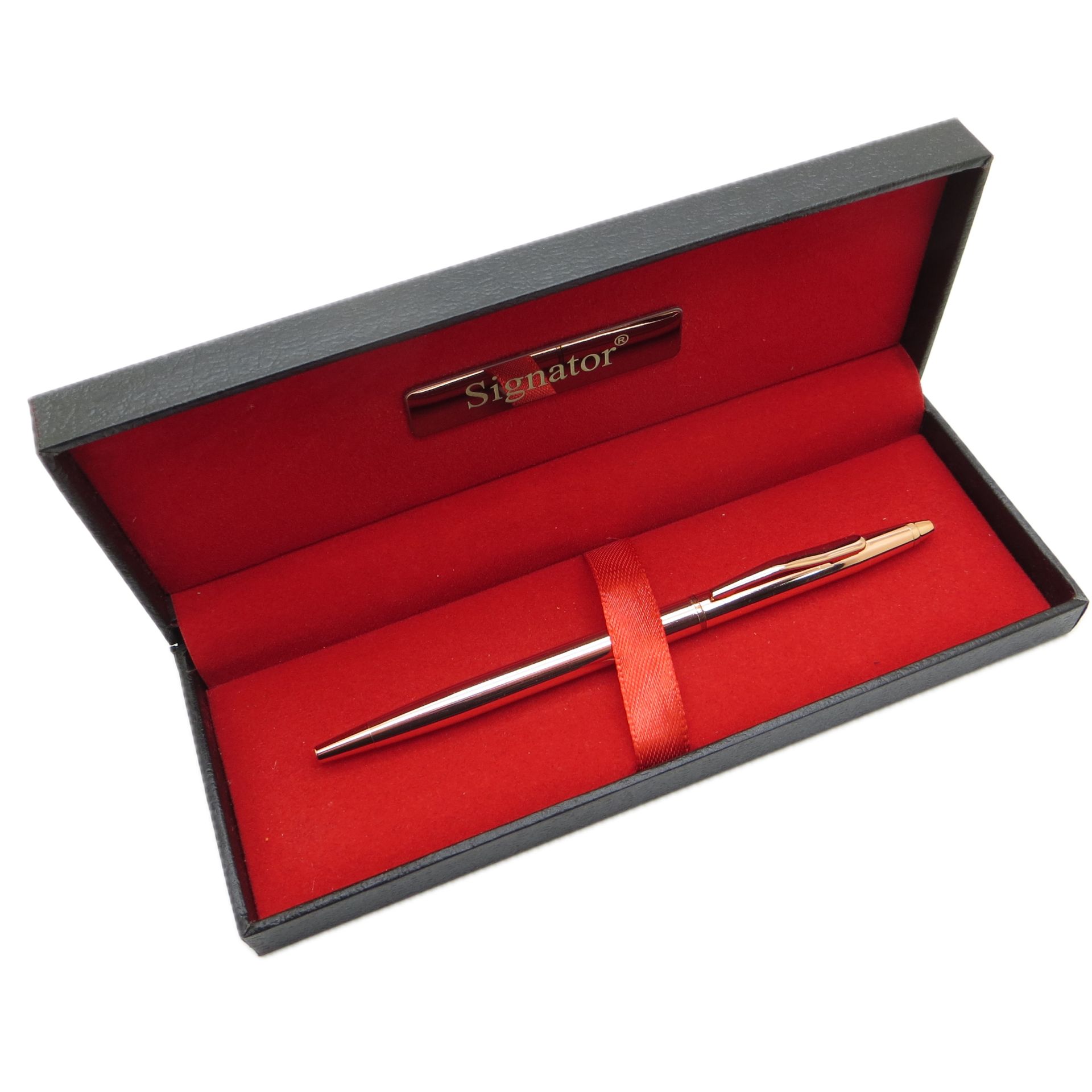 Signator® T591 Slim Rose Gold Kalem | İsme Özel Kalem | Hediyelik Kalem