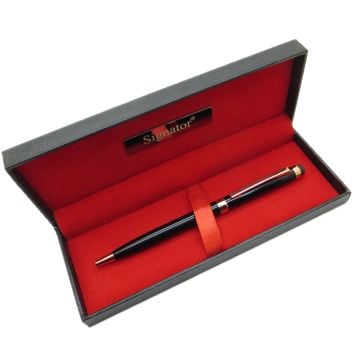 Signator® T594 Siyah Rose Tükenmez Kalem | İsme Özel Kalem | Hediyelik Kalem