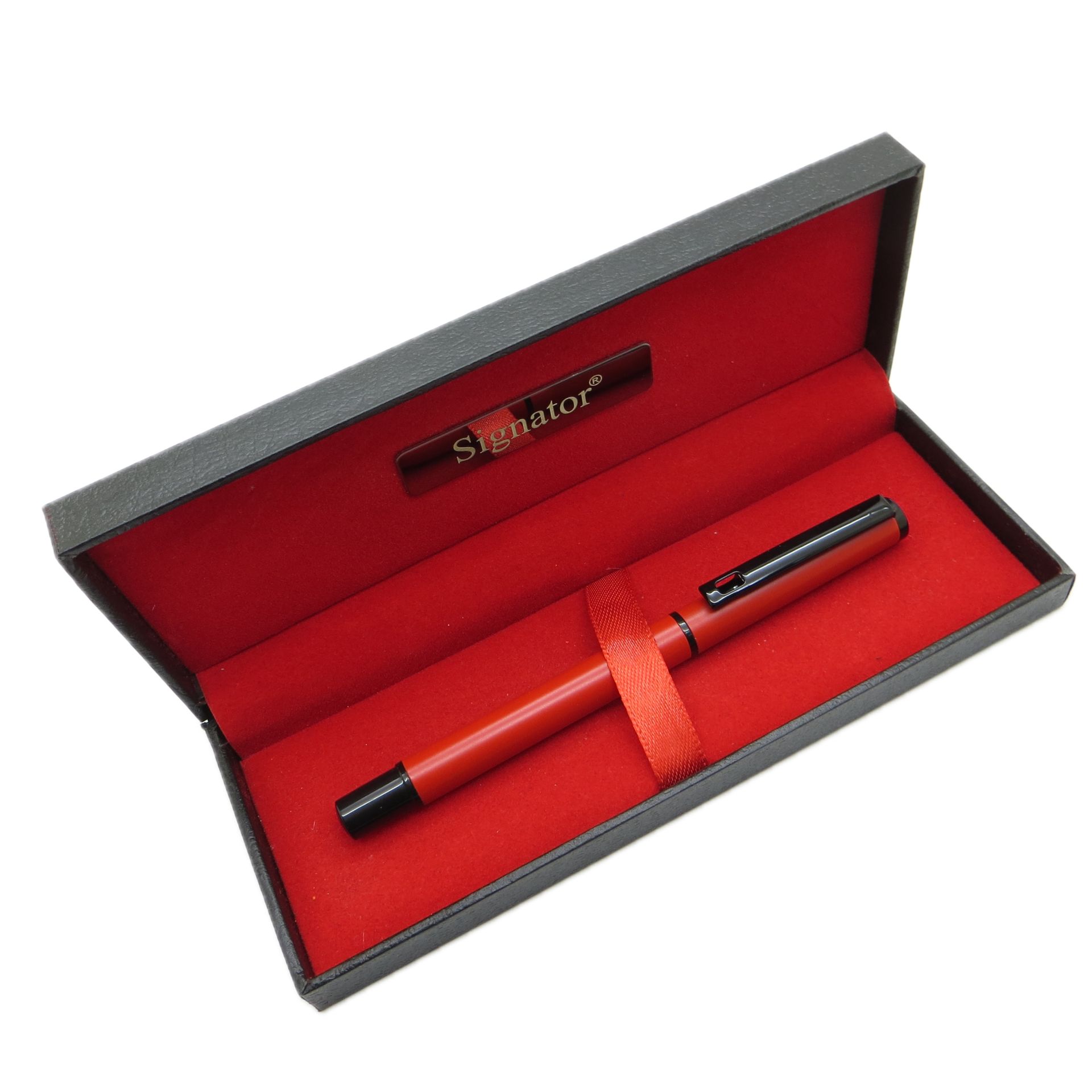 Signator® T598 Kırmızı Roller Kalem | İsme Özel Kalem | Hediyelik Kalem