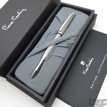 Pierre Cardin Status Titanyum Krom Roller Kalem | İsme Özel Kalem