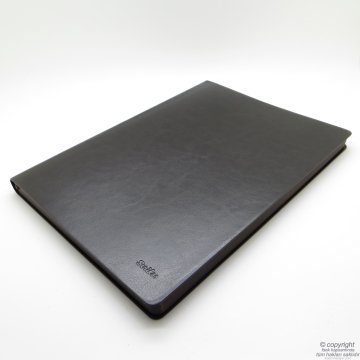Scrikss İsme Özel Deri Defter Hediye Seti MD-553 Kahve | Deri Defter + Touch Kalem | Scrikss Kalem | İsme Özel Kalem | Hediyelik Set