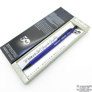 Scrikss Hexagon-R 0.5mm Mavi | İsme Özel Kalem