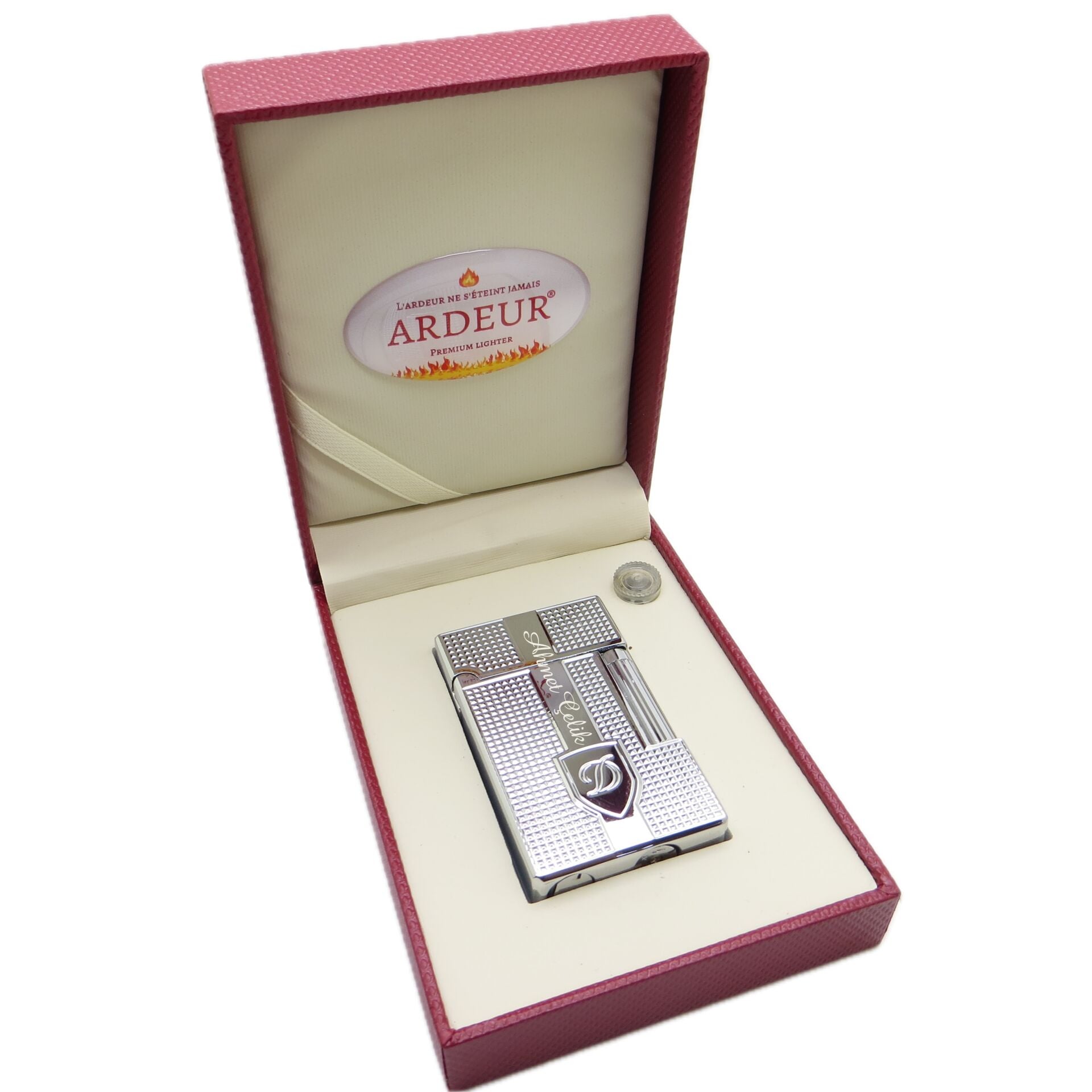 Ardeur® Prestige Krom İsme Özel Çakmak | Hediyelik Çakmak