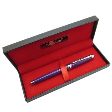 Signator® T612 Mor Roller Kalem | İsme Özel Kalem | Hediyelik Kalem
