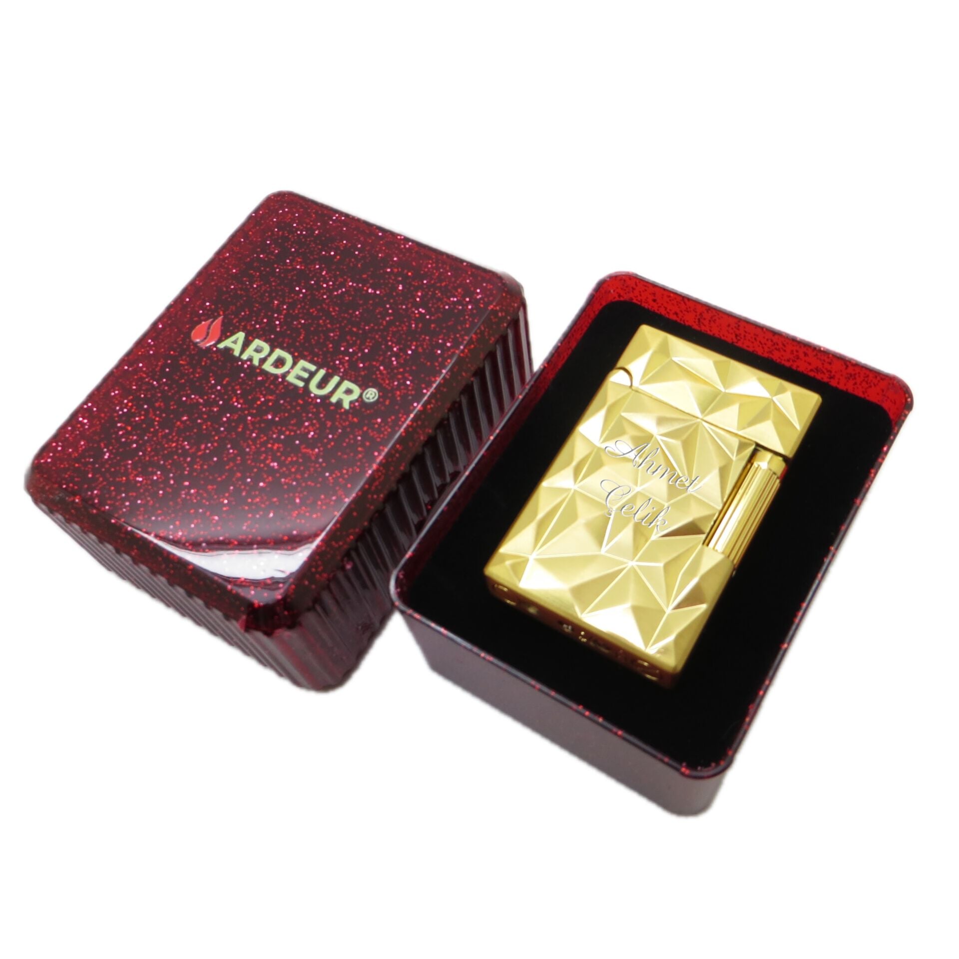 Ardeur® Zenith Gold İsme Özel Çakmak | Hediyelik Çakmak