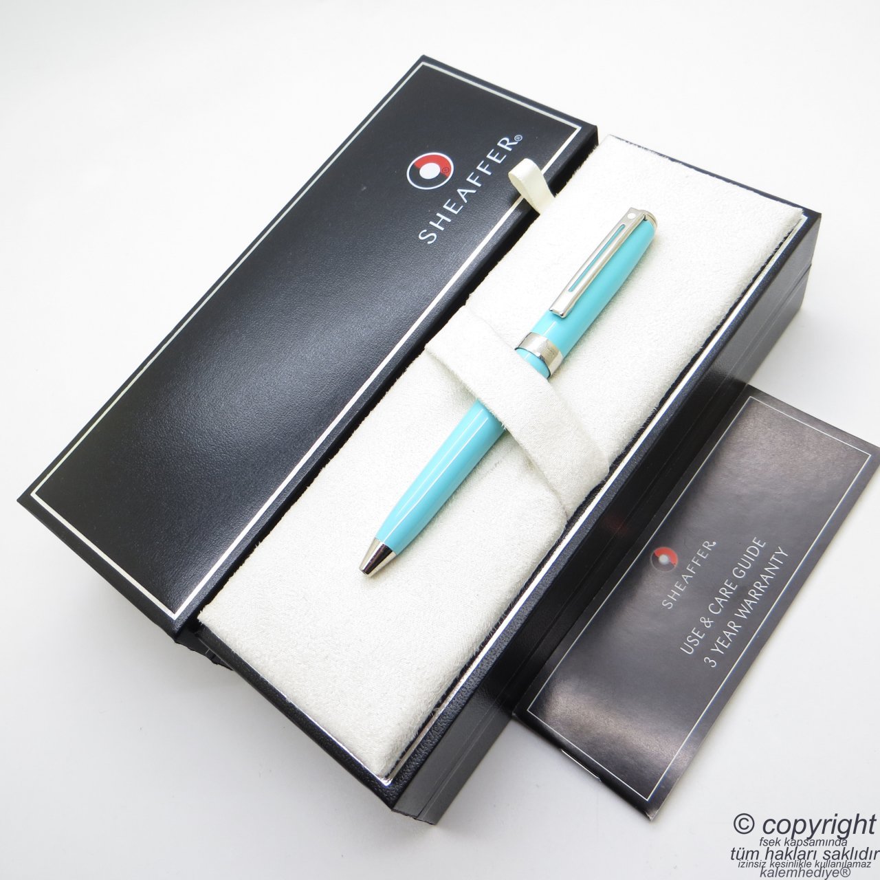 Sheaffer Prelude Mini Turkuaz Tükenmez | İsme Özel Kalem