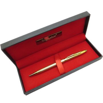 Signator® T627 Slim Gold Tükenmez Kalem | İsme Özel Kalem | Hediyelik Kalem