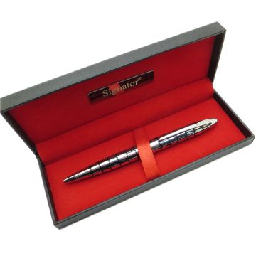 Signator® T628 Krom Tükenmez Kalem | İsme Özel Kalem | Hediyelik Kalem
