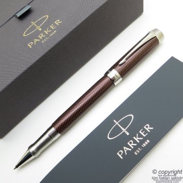 Parker Duofold Prestij Bordo Chevron CT Roller Kalem | Parker Kalem | İsme Özel Kalem | Hediyelik Kalem