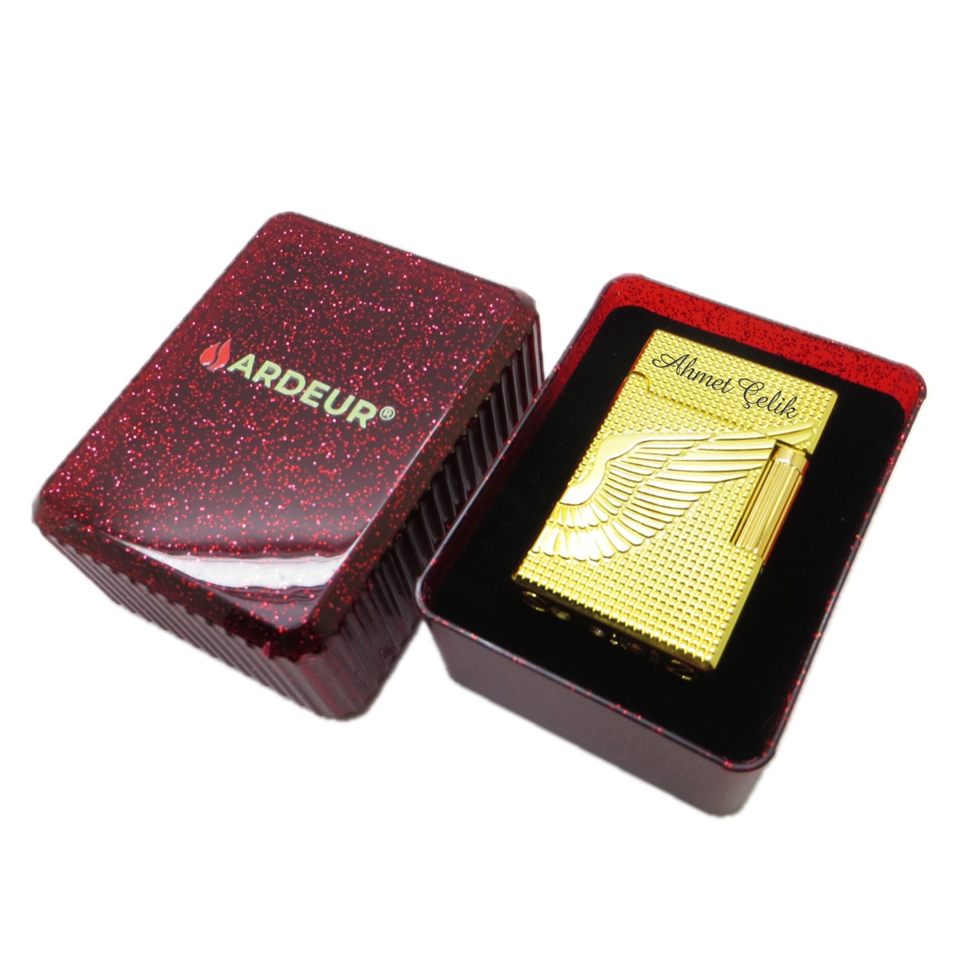 Ardeur® Felix Gold İsme Özel Çakmak | Hediyelik Çakmak