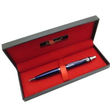 Signator® T635 Mavi Krom Versatil Kalem | İsme Özel Kalem | Hediyelik Kalem